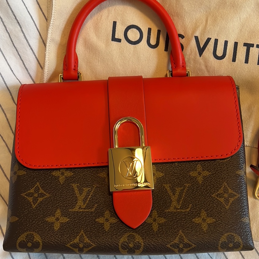 Louis Vuitton Locke BB Purse Top Handle and Shoulder Strap NEW